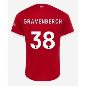 Maillot de foot Liverpool Ryan Gravenberch #38 Domicile 2023-24 Manches Courte